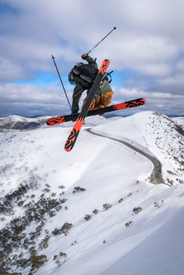 Billy Lloyd-Blainey à Hotham, Australie