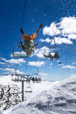 Backflip de Billy Lloyd-Blainey, à Hotham en Australie