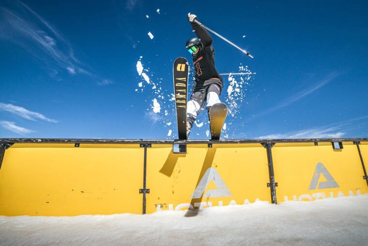 Sam Koerner à Hotham, Australie