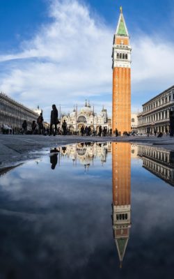 Basilique et campanile Saint Marc à Venise, Italie
