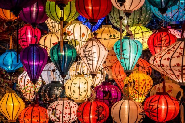 Lanternes de Hoi An au Vietnam