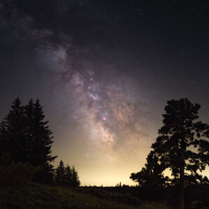 Astrophoto - voie lactée dans le vercors